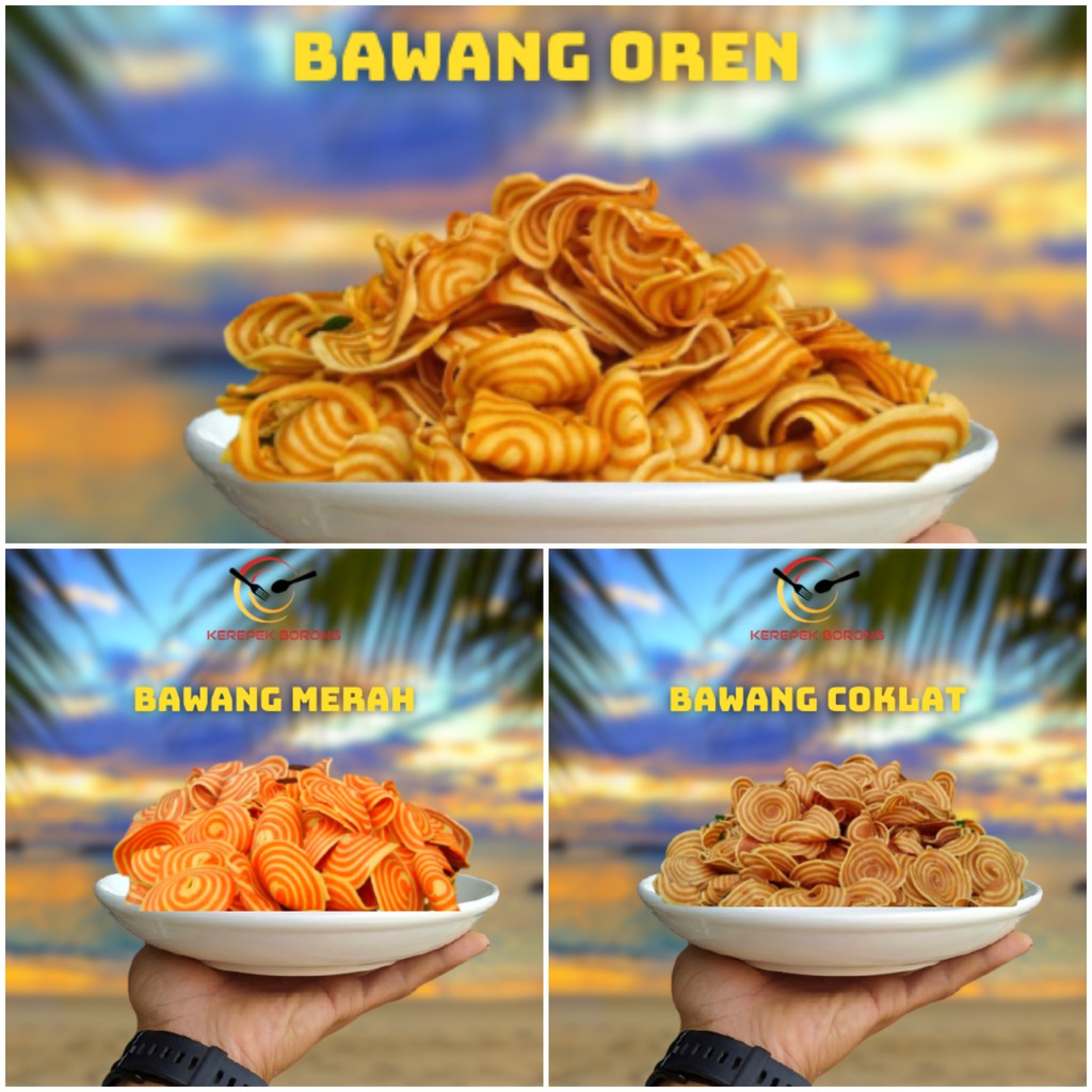 Aneka Kerepek Bawang 500g Shopee Malaysia