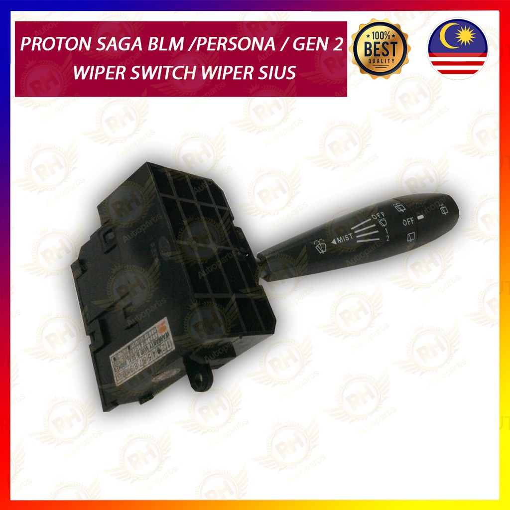 PROTON PERSONA GEN 2 GEN2 SAGA BLM FLX BLM TURN SIGNAL SWITCH WIPER