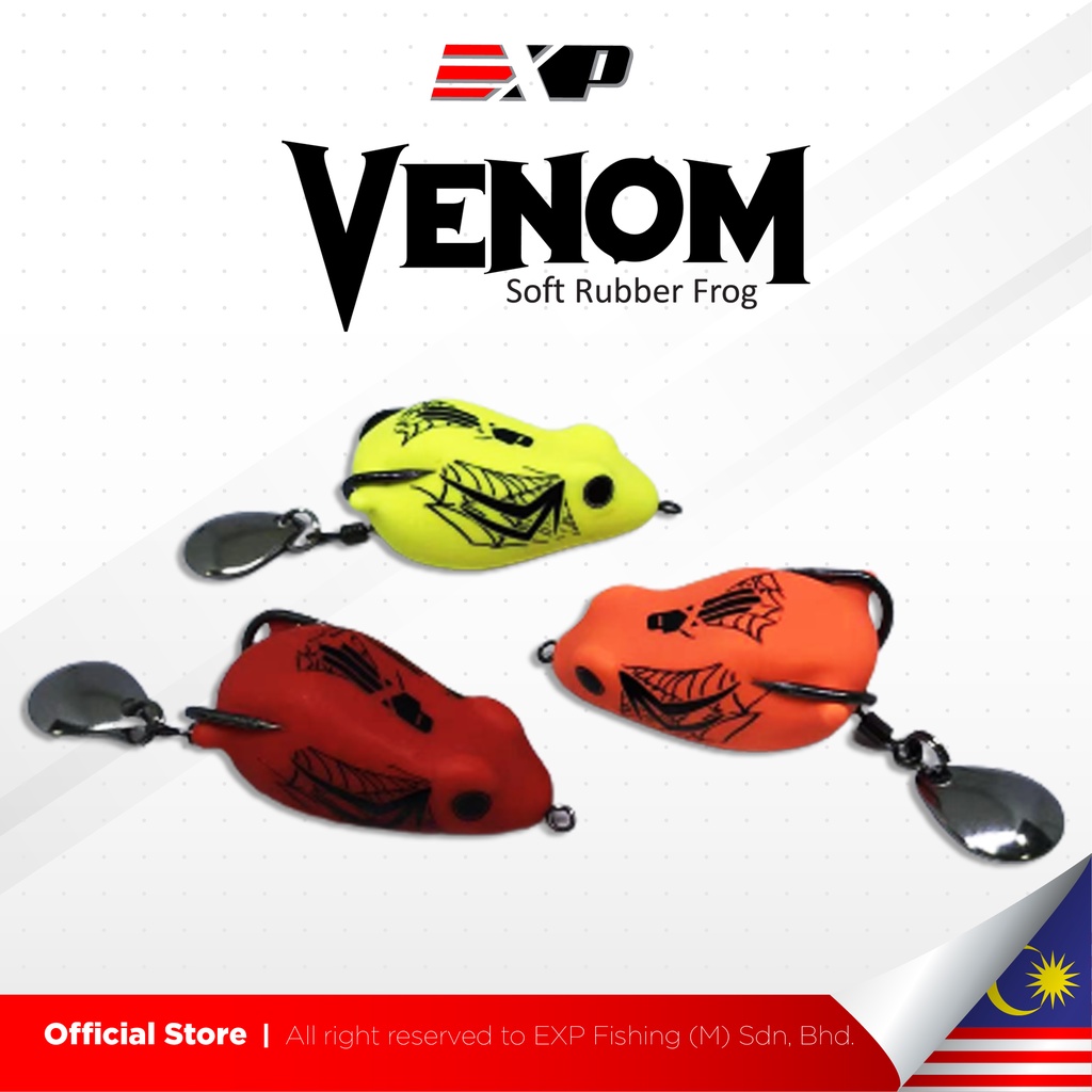 Buy Free Exp Venom Soft Rubber For Snakehead Fishing Lure Umpan