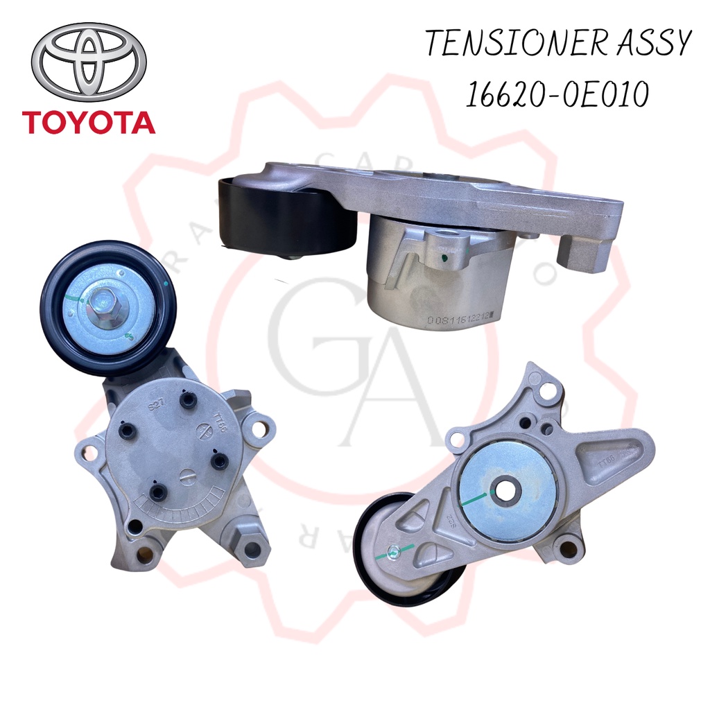 TOYOTA FAN BELT TENSIONER 16620 0E010 HILUX FORTUNER Shopee Malaysia