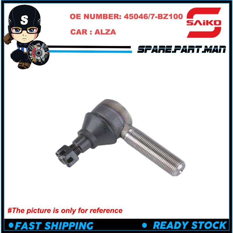 TIE ROD END ALZA 45046 7 BZ100 SET KIRI KANAN Shopee Malaysia