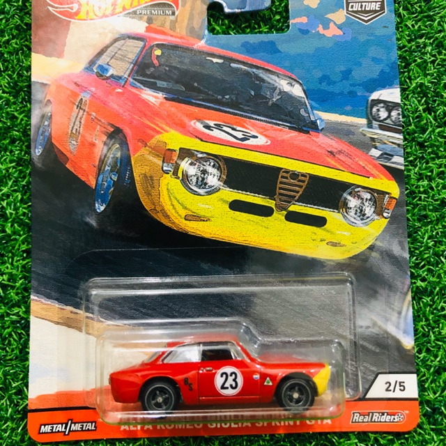 Hot Wheels Door Slammers Series Alfa Romeo Giulia Sprint GTA Real Riders Shopee Malaysia