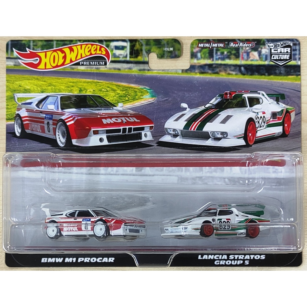 Hot Wheels Premium Car Culture 2 Pack Group 5 Twin BMW M1 Procar