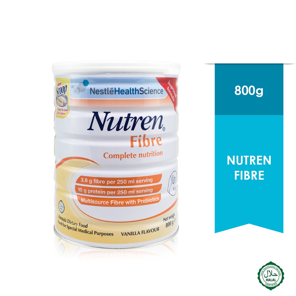 NUTREN FIBRE Vanilla 800g Shopee Malaysia