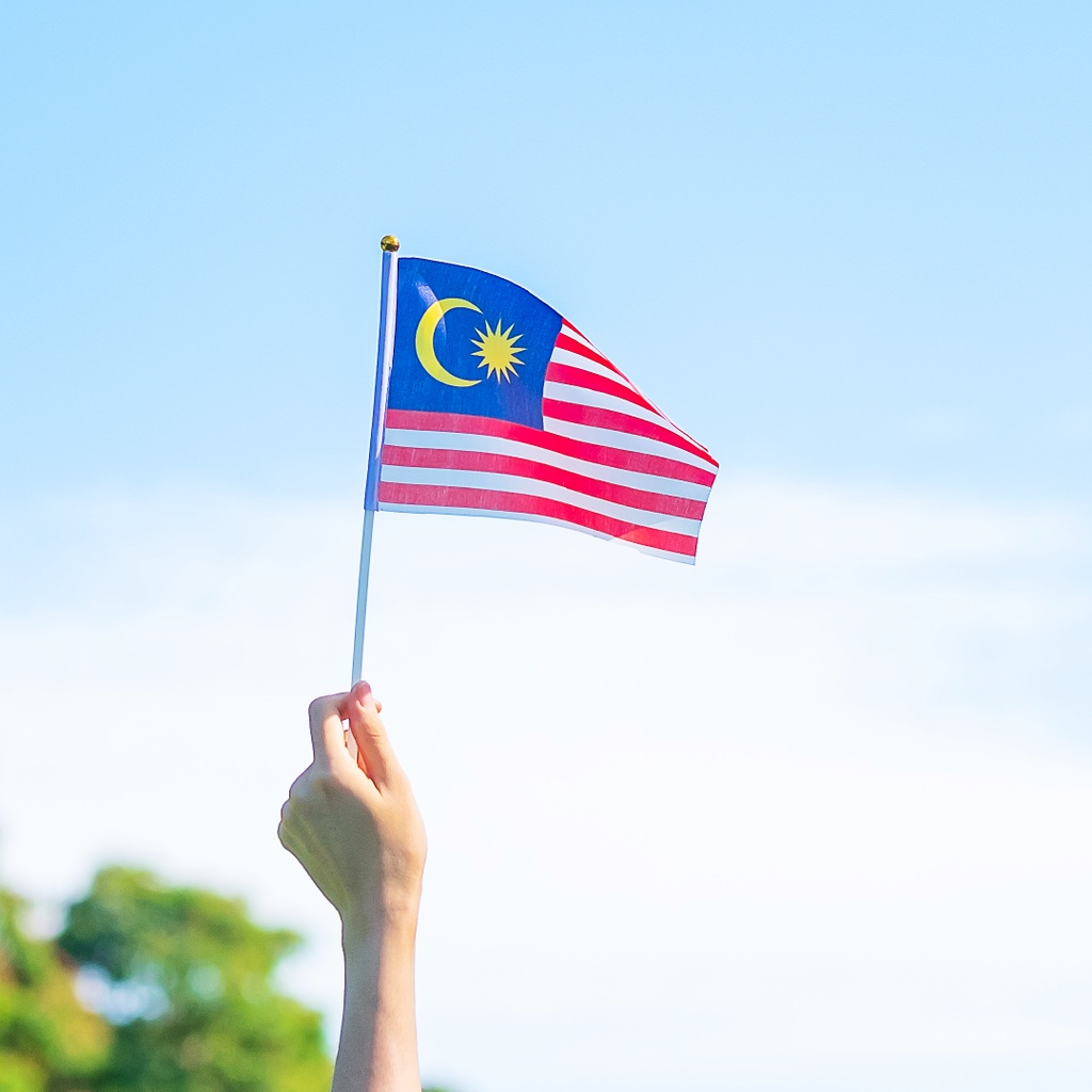 Bendera Tangan Bendera Malaysia Jalur Gemilang Hand Flag Malaysia