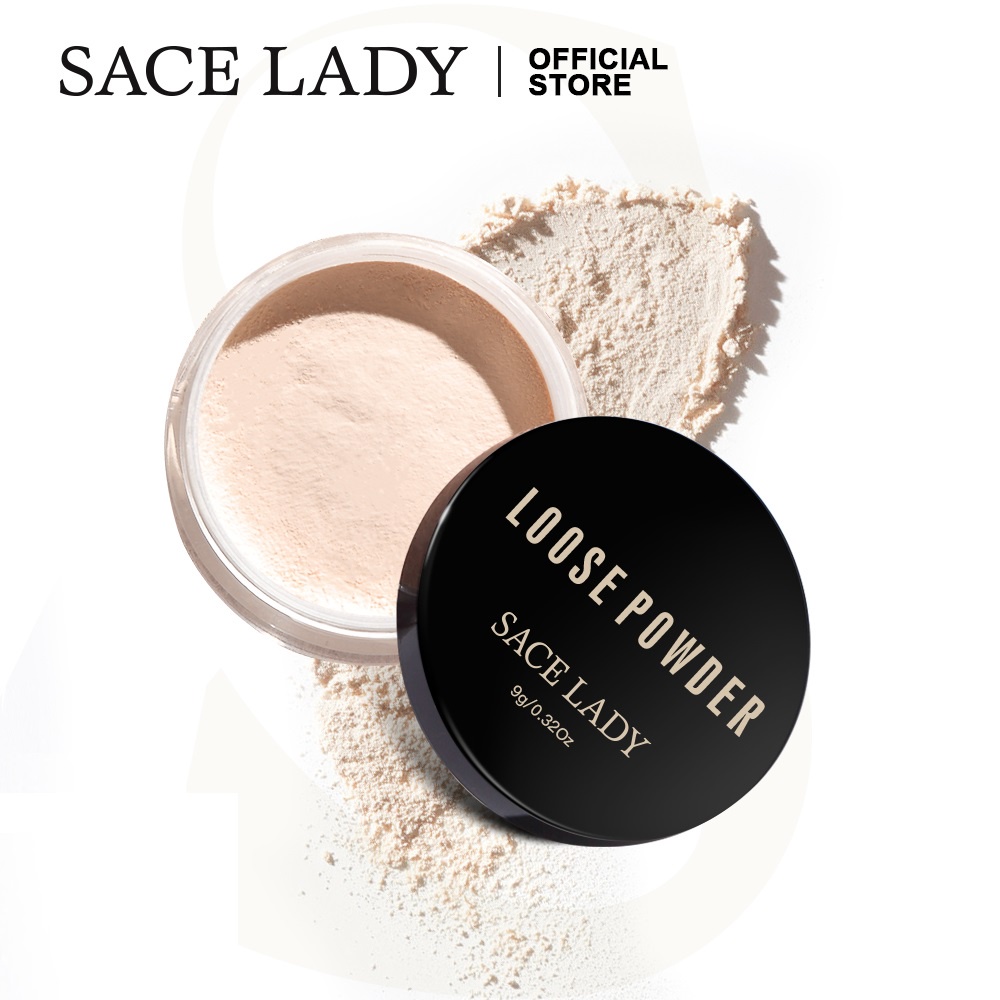 Sace Lady Setting Powder Oil Control Makeup Waterproof Than Compact