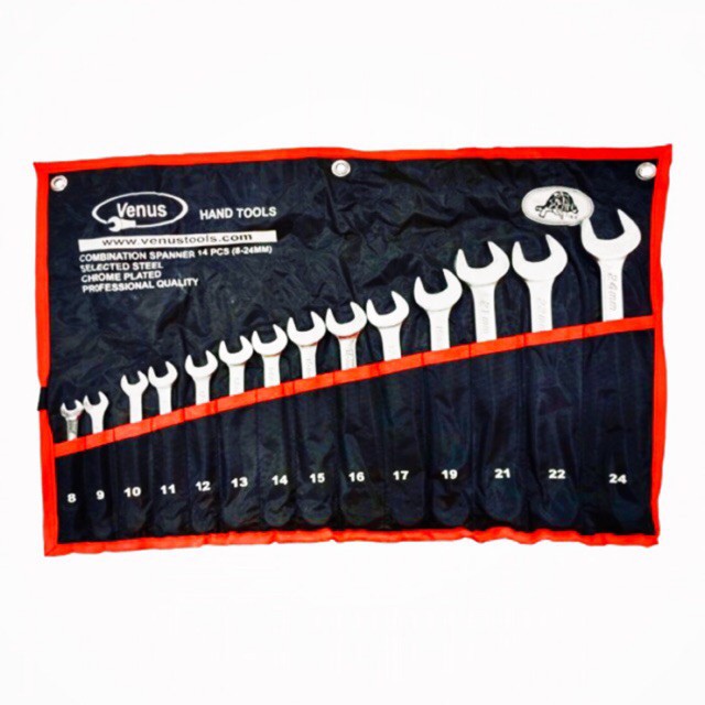 Set Spanar Original VENUS CRV Spanar Set 8 24mm 14 PCS Combination