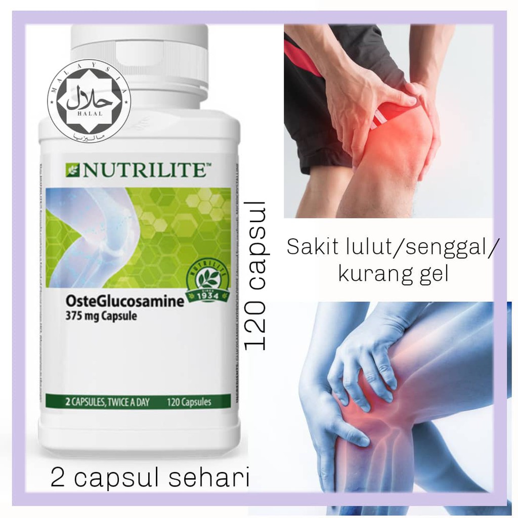 Nutrilite Amway Osteglucosamine Capsul Untuk Sakit Lulut Lutut