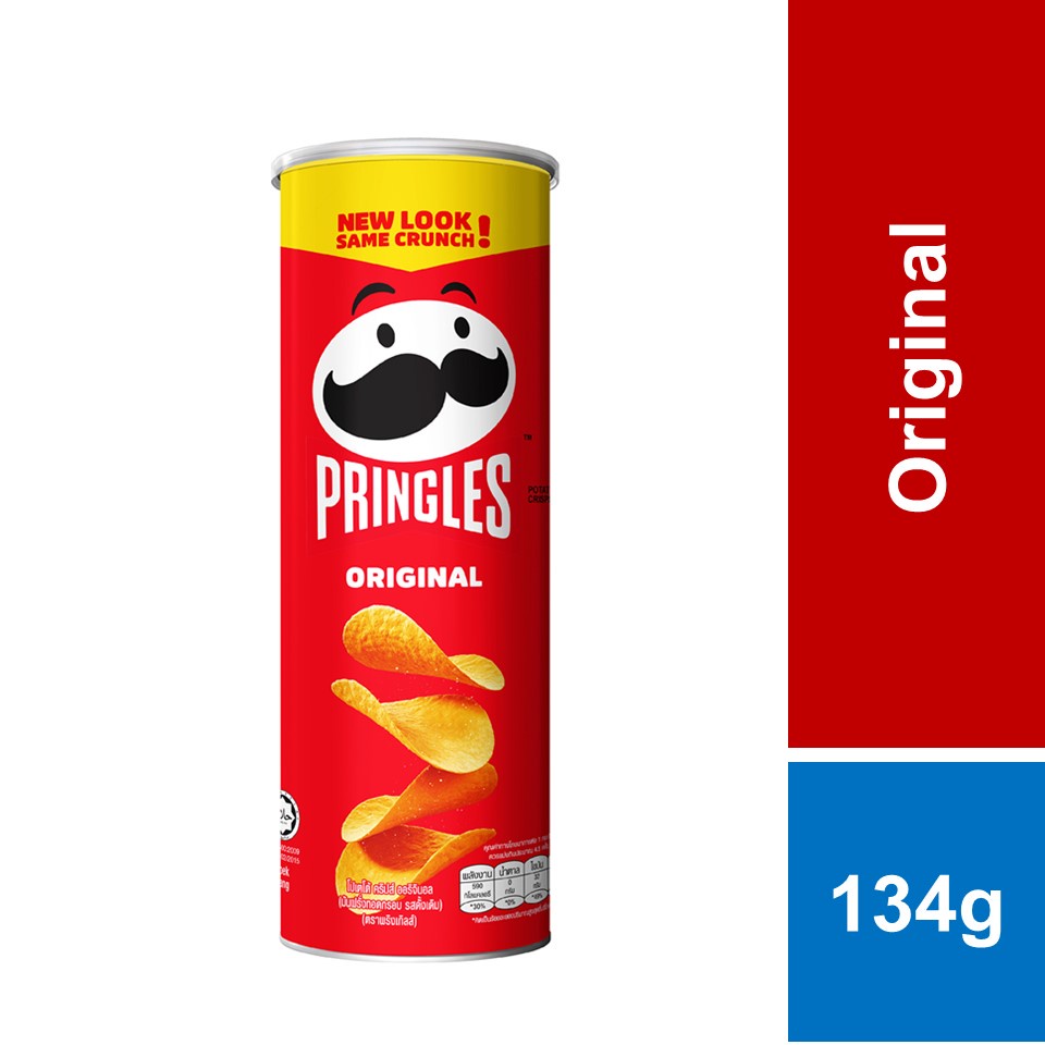 Pringles Potato Crisps Original 134g Shopee Malaysia