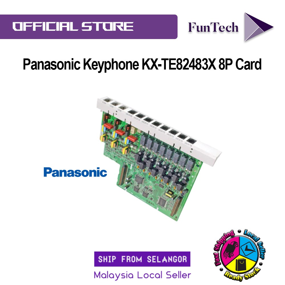 Panasonic Keyphone KX TE82483X 8 Port Expansion Card For KX TES824