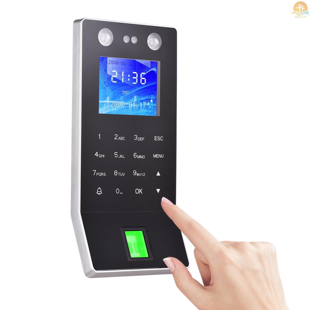 Face Recognition Fingerprint Password Attendance Machine Access Control