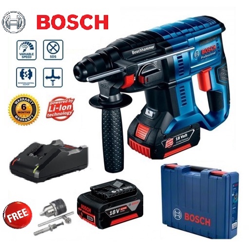 Bosch GBH 180 LI Professional Brushless Cordless Hammer Drill Driver