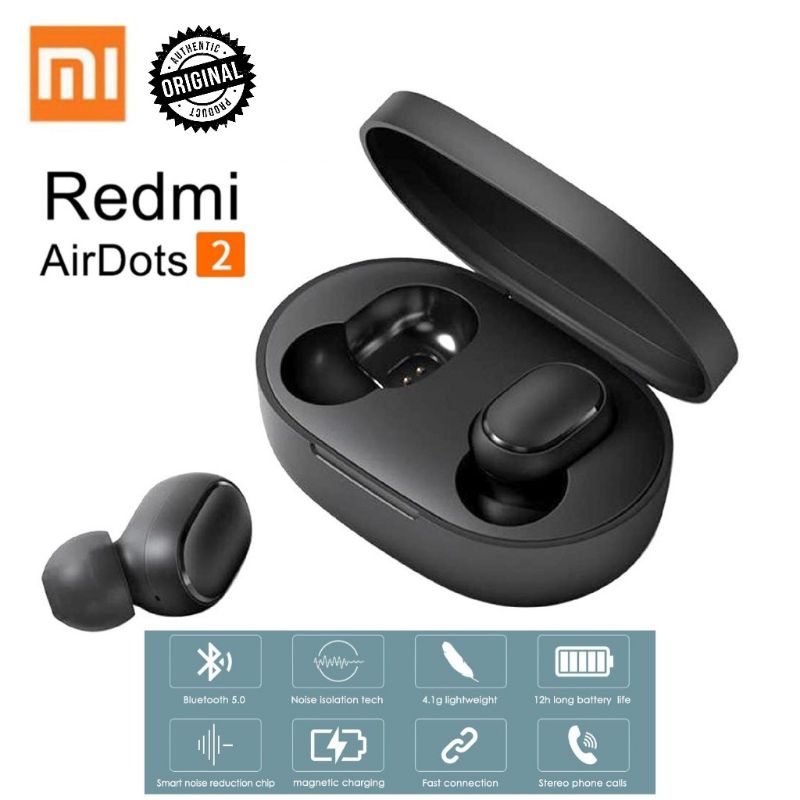 Xiaomi Redmi Airdots Tws Mi True Wireless Earbuds Basic Earphone