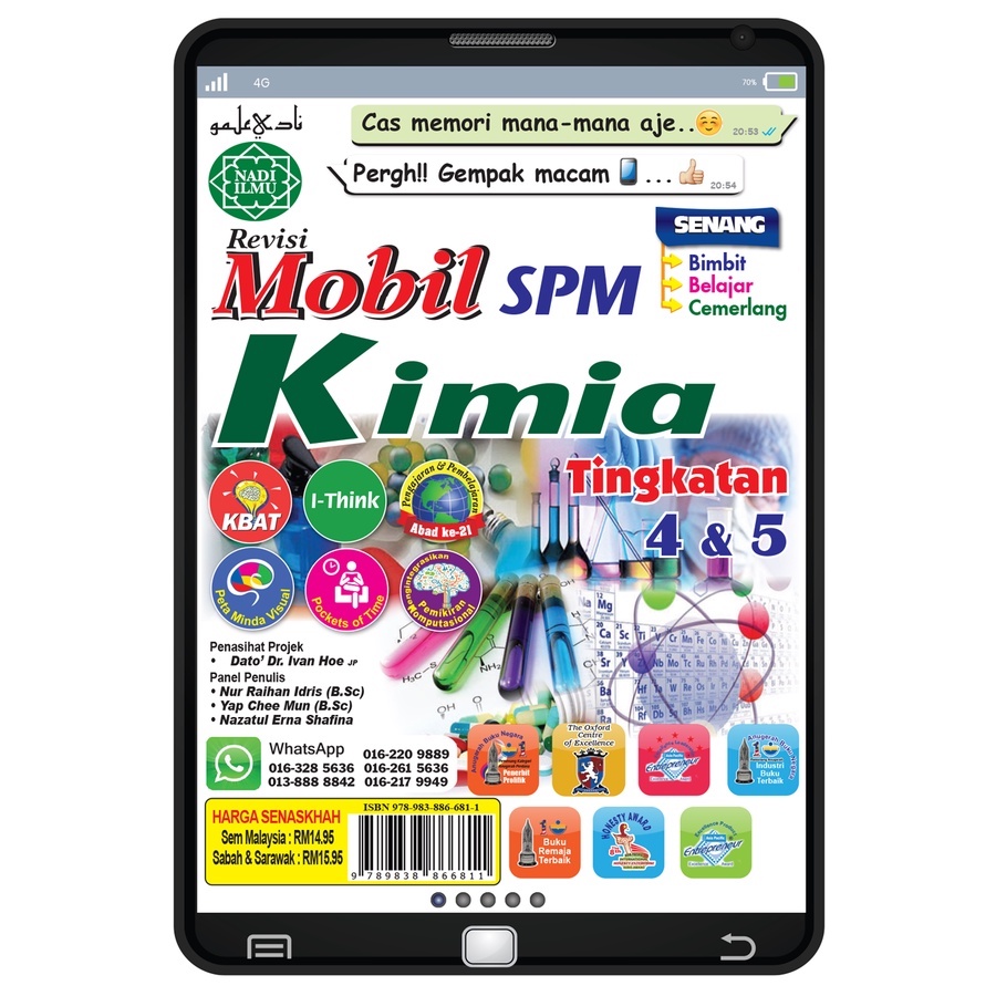 SILIBUS LAMA Revisi Mobil Kimia SPM Tingkatan 4 5 Shopee Malaysia