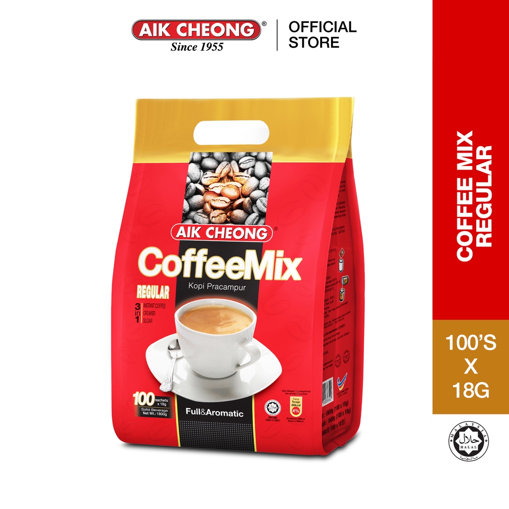 Aik Cheong Coffee Mix In Kg Regular G X S Shopee