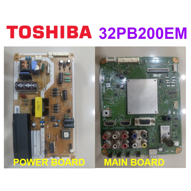 Toshiba Lcd Tv Pb Em Power Board Psiv A V A Main