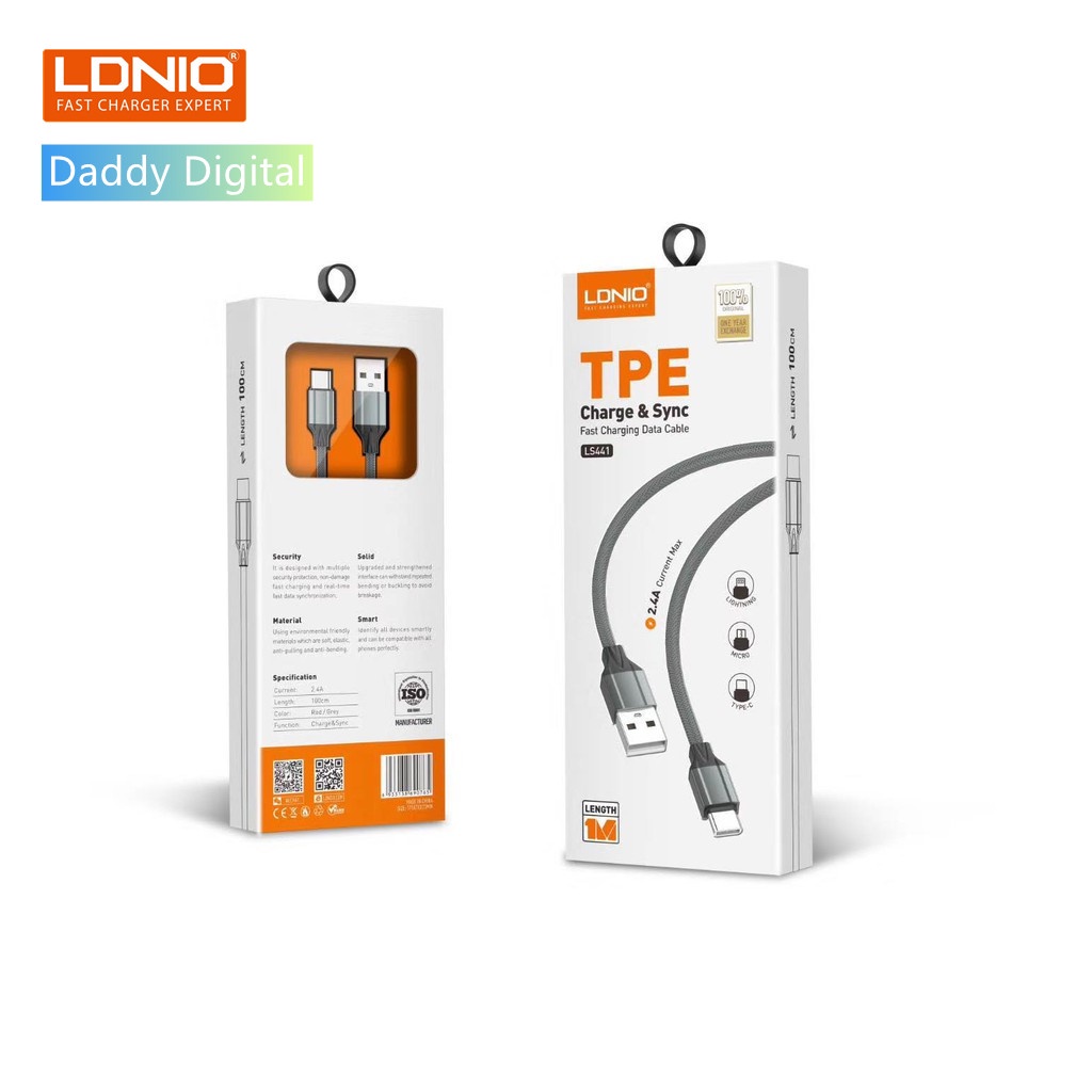 Ldnio Ls A Meter Ls A Meter Tpe Fast Charge Usb Data