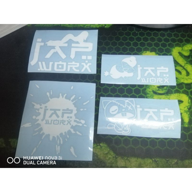 Sticker Potong Jap Worx Sticker Kereta Sticker Jdm Shopee Malaysia