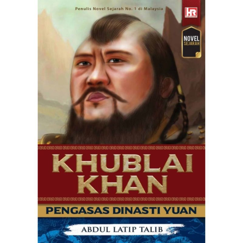 Buku Novel Khublai Khan Abdul Latip Talib Hr Novel Sejarah Shopee