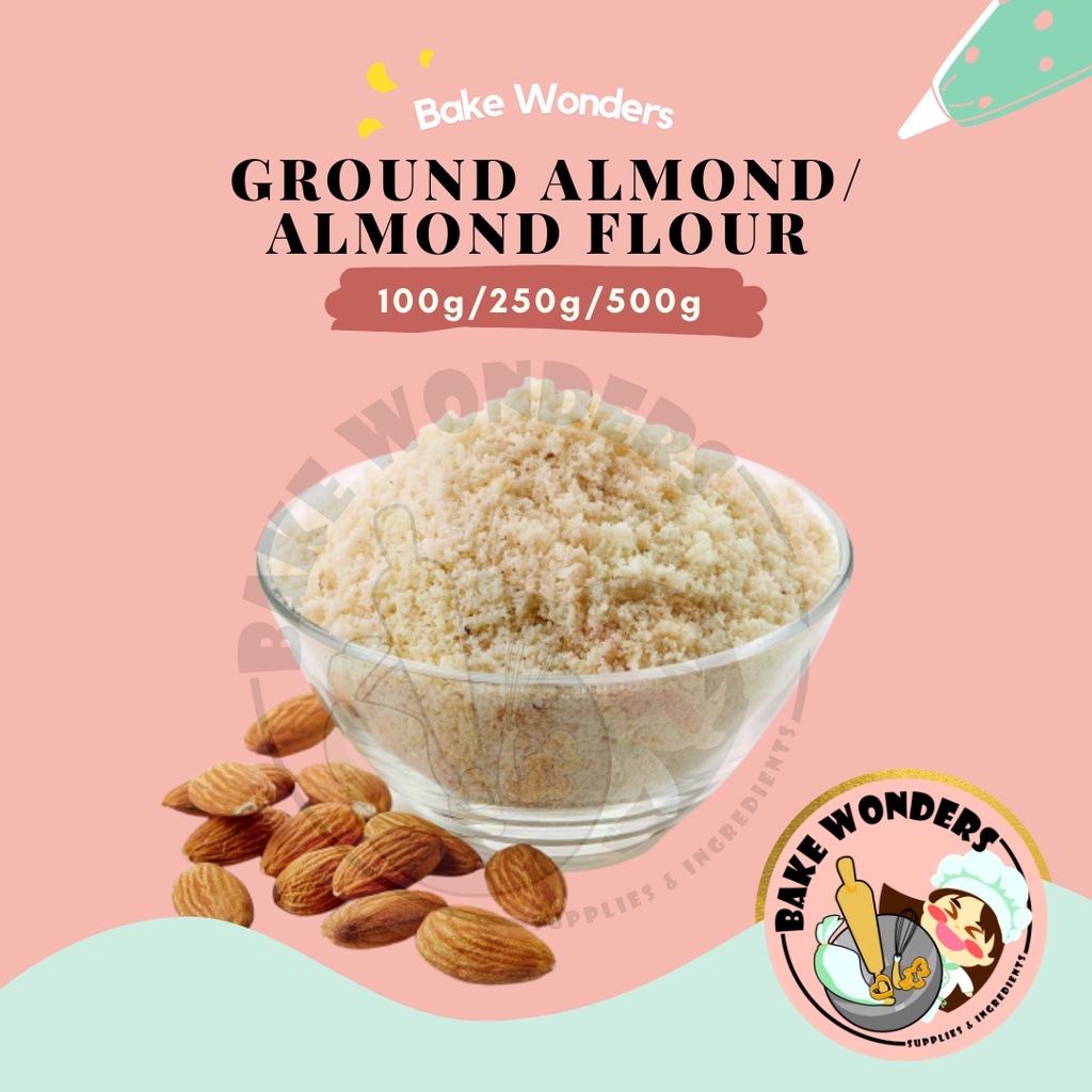 Ground Almond Almond Powder Almond Flour Serbuk Badam G G