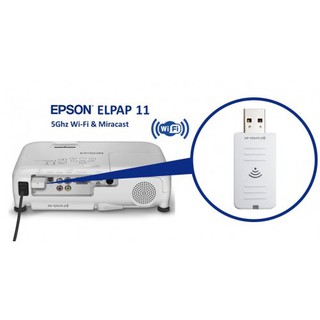 EPSON ELPAP11 WIRELESS WIFI LAN ADAPTER DONGLE FOR EB X06 W06