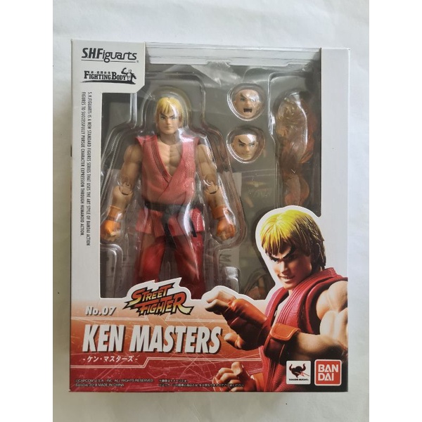 SHF S H Figuarts Street Fighter V Shf Ken Figure Not Hasbro Neca