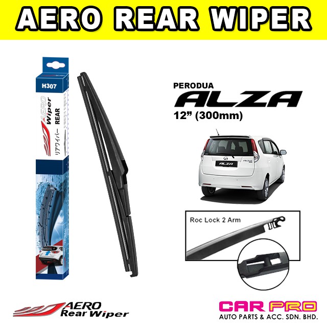 Perodua Alza H307 AERO Rear Wiper 12 300mm Shopee Malaysia