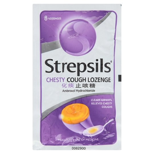 Strepsils Chesty Cough Lozenges S Shopee Malaysia