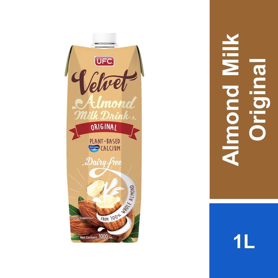 Ufc Velvet Almond Original Milk 1L Shopee Malaysia