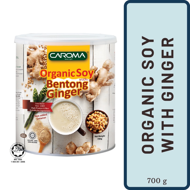 Caroma Organic Soy With Bentong Ginger Powder G Halal Less