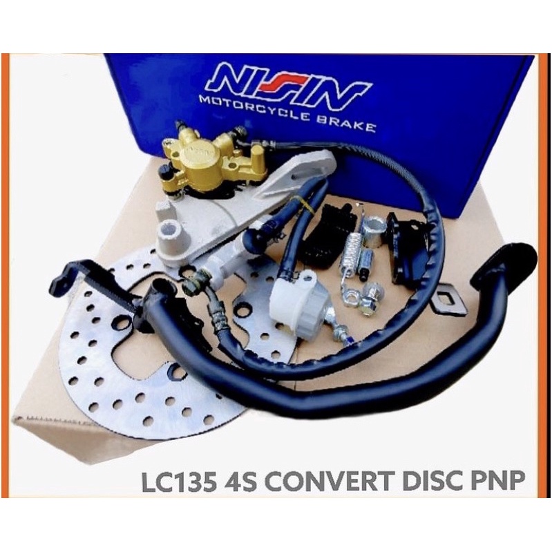 LC135 Modify Rear Disc Brake Set YAMAHA LC135 V1 V2 V3 V4 V5 V6 V7 4