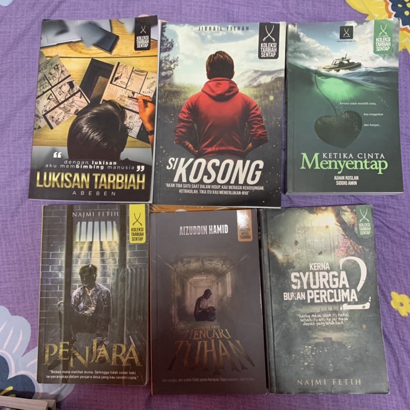 Buku Preloved Koleksi Tarbiah Sentap Shopee Malaysia