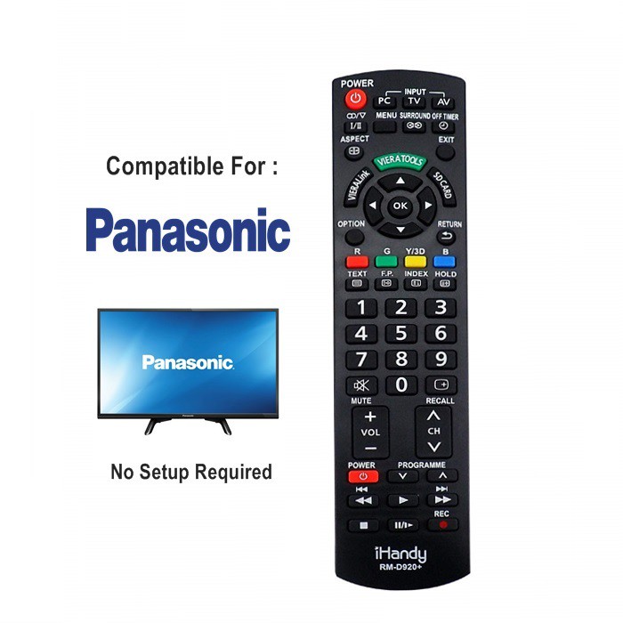 Panasonic Lcd Led Tv Remote Control Replacement Rm D Shopee Malaysia