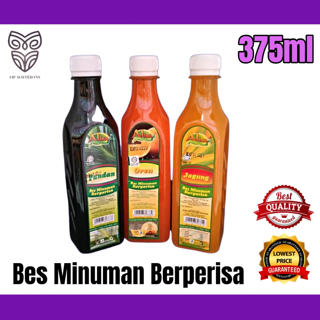 Alisa Bes Minuman Berperisa Air Sirap Ml Perisa Shopee Malaysia