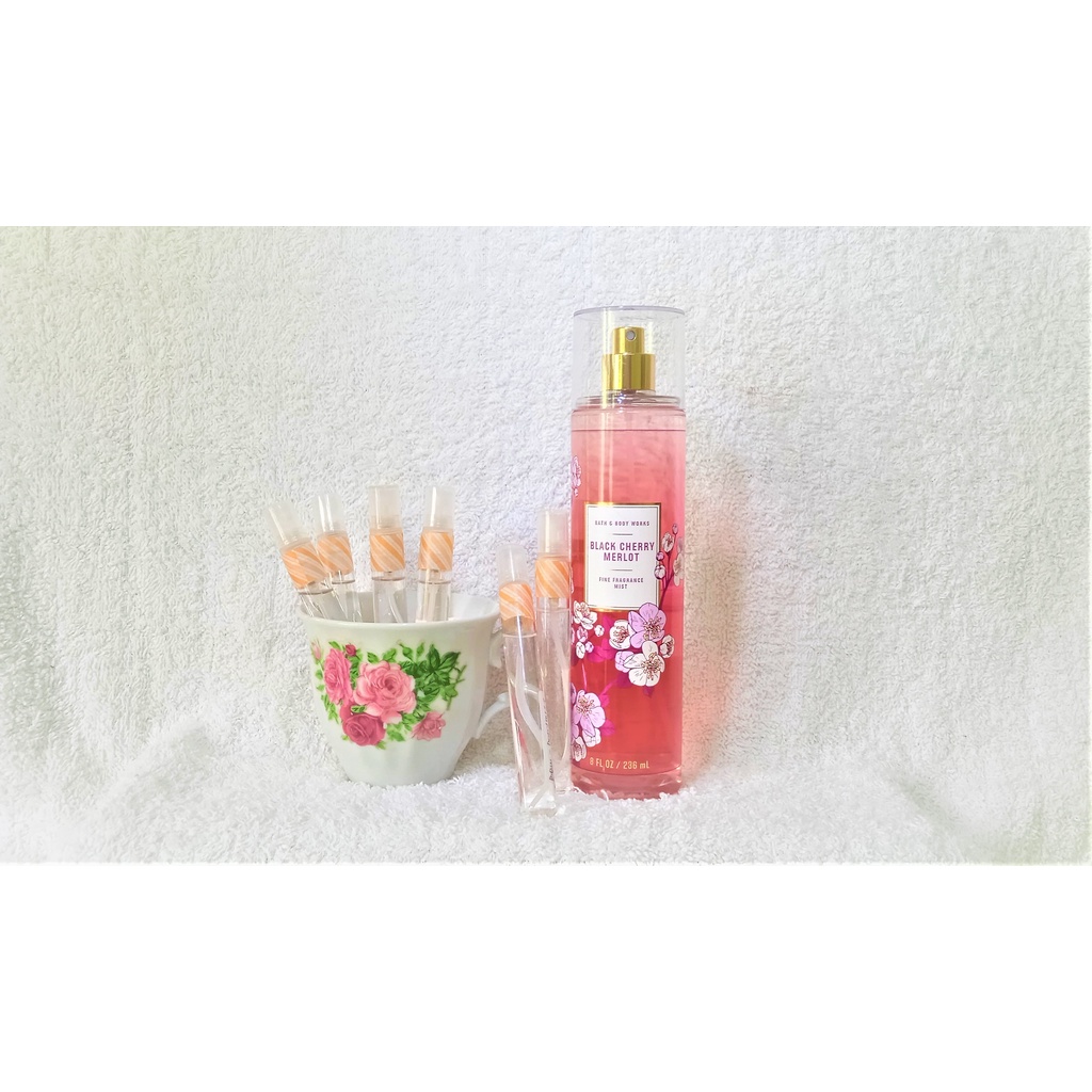 TRIAL REPACK DECANTS SAMPLE 10ML G BATH AND BODY WORKS BODY