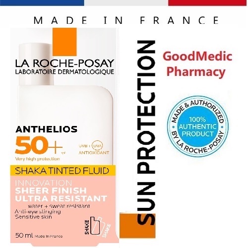 LA ROCHE POSAY ANTHELIOS SHAKA TINTED FLUID SPF 50 50ML Exp 03 2023