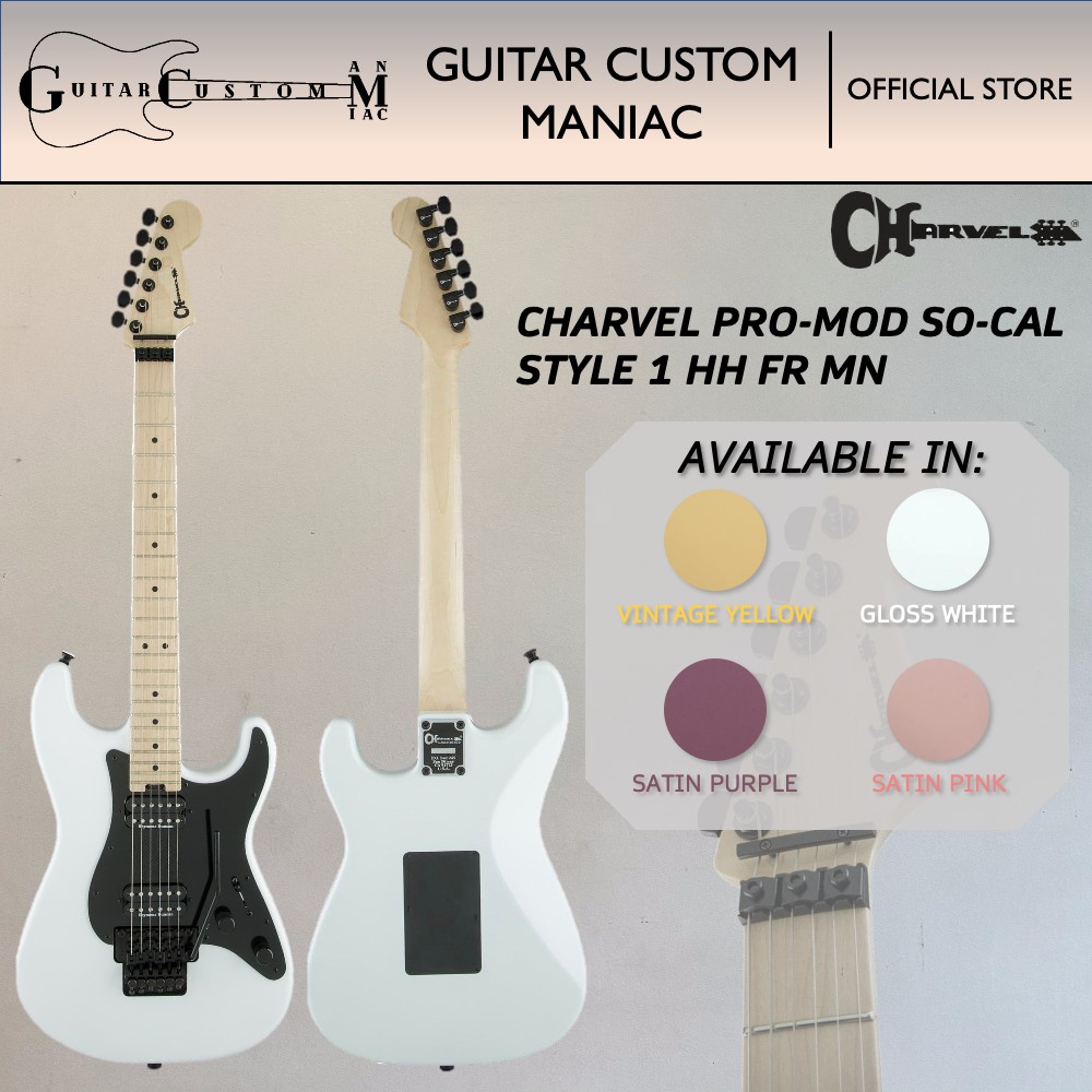 Preorder Gcm Custom Made Charvel Inspired So Cal Style Series Electric