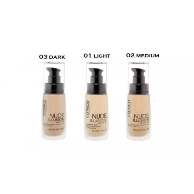 Catrice Cosmetics Nude Illusion Foundation Long Lasting Matte