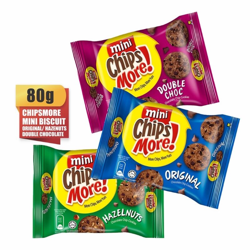 Tkm Chipsmore Mini Chocolate Chip Cookies G Shopee Malaysia