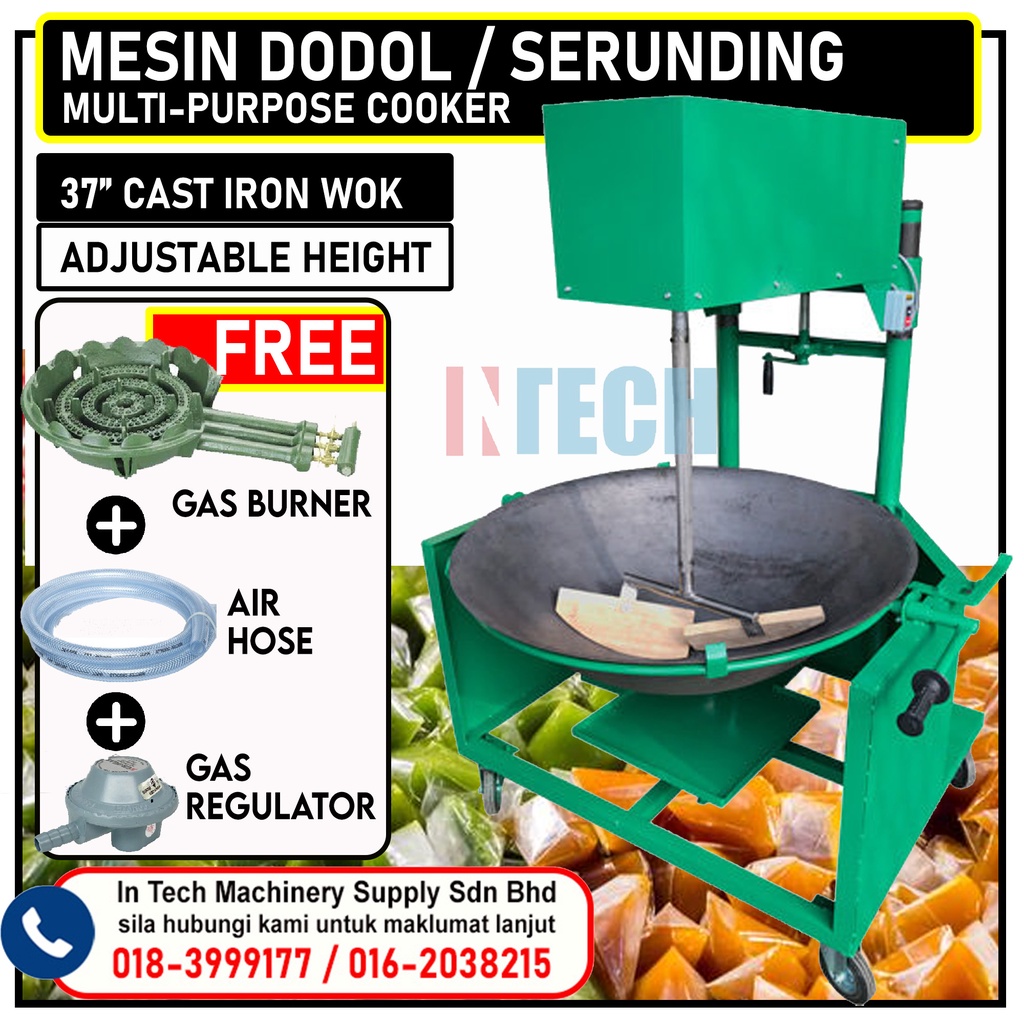 Dl N Mesin Pengacau Dodol Serunding Multi Purpose Cooker C W