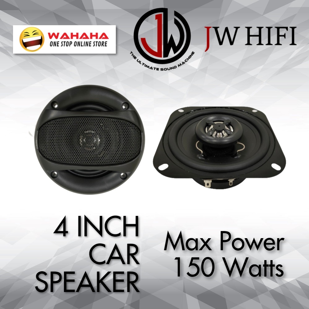 Jw Hifi Car Speaker Inch Way Car Speaker Set Front Rear Suitable