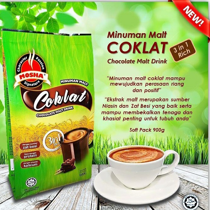 Koko Coklat Malt Drink In Bukan Sachet Shopee Malaysia