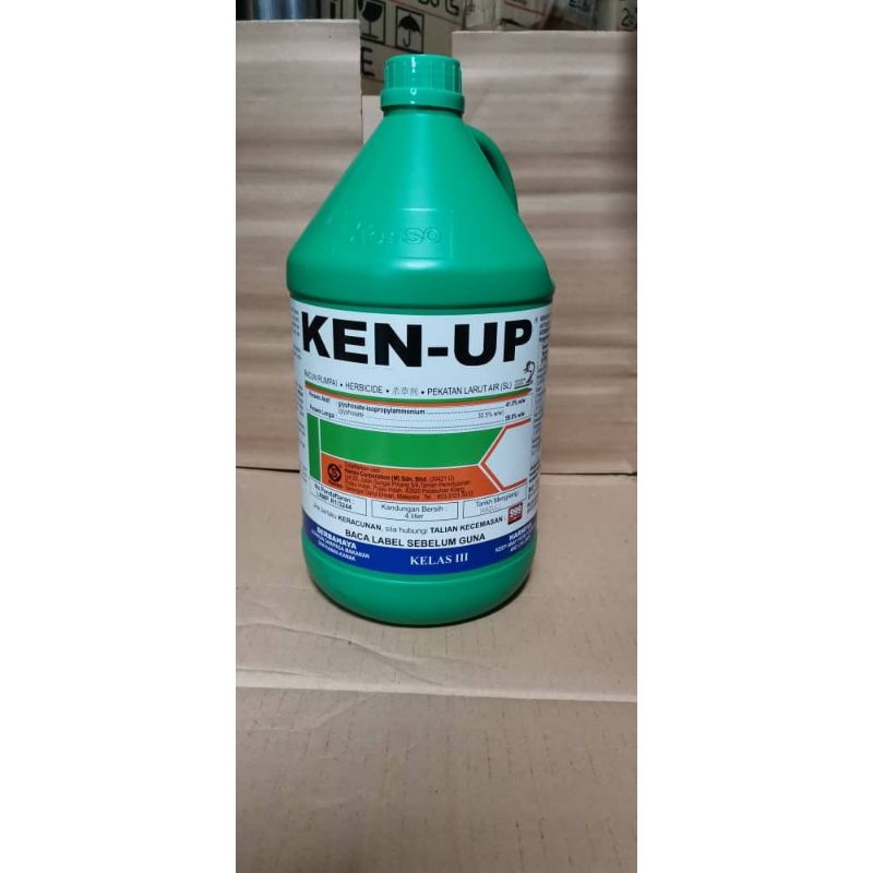 Ken Up Herbicide Lt Racun Rumput Lalang Tahan Lama Glyphosate Racun