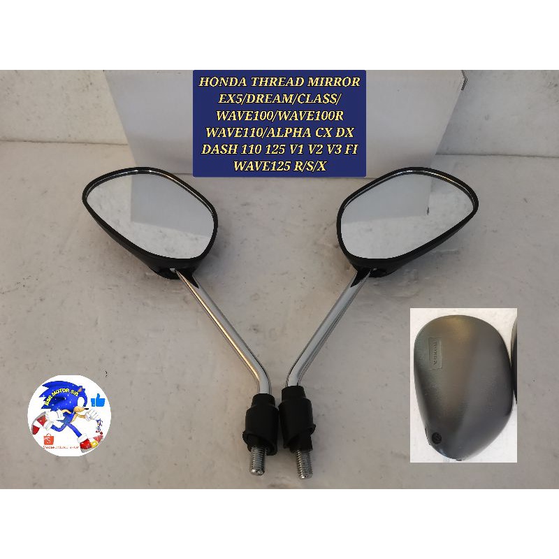 HONDA SIDE MIRROR EX5 HP DREAM CLASS 1 WAVE100 WAVE100R WAVE110 RS