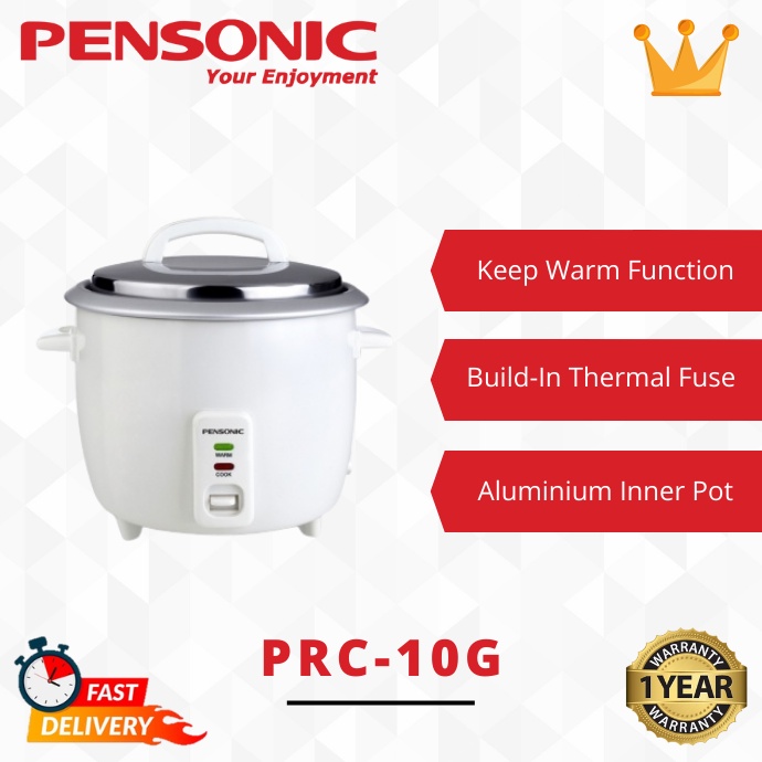 Pensonic Rice Cooker L Prc G Periuk Nasi Shopee Malaysia