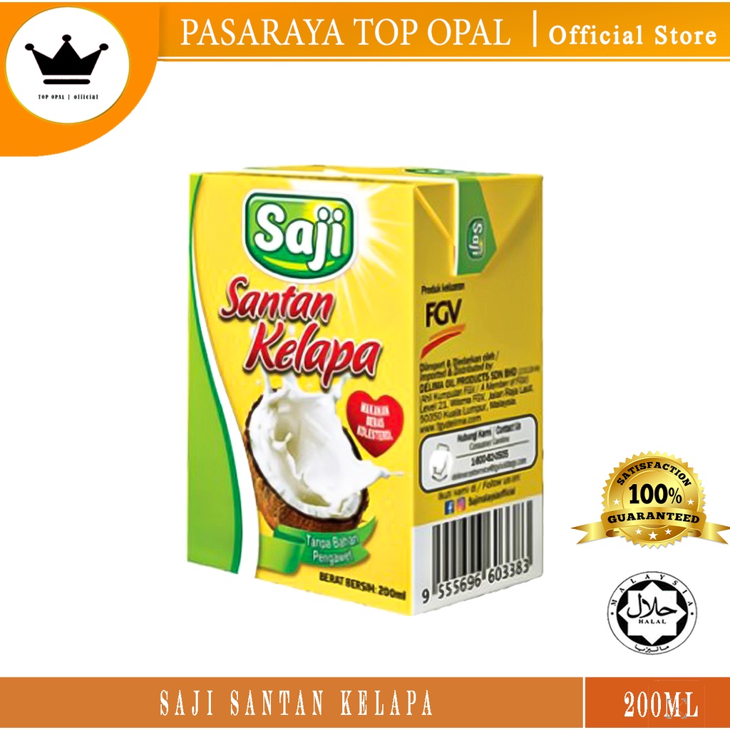 Saji Santan Kelapa Ml Shopee Malaysia