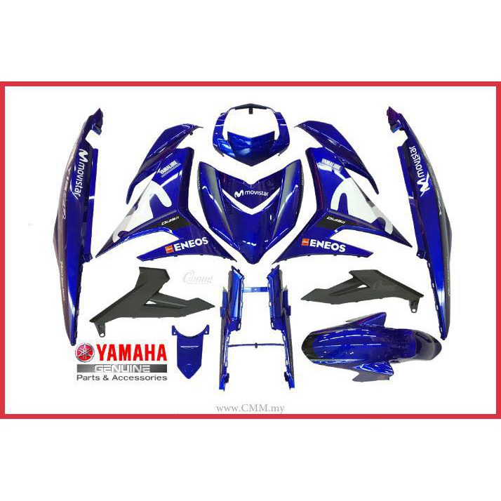 Yamaha Body Cover Set Sticker Y Zr Ysuku V Movistar