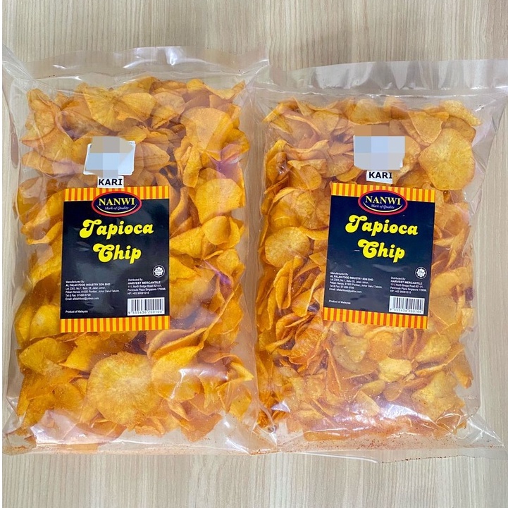 Kerepek Ubi Kari Tapioca Curry Flavor Crispy Chips G Shopee Malaysia