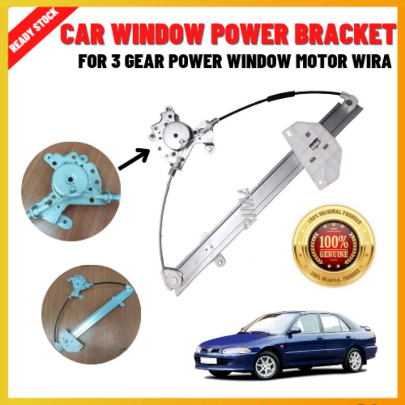 Proton Wira Auto Power Window Bracket Braket Regulator Door Gear