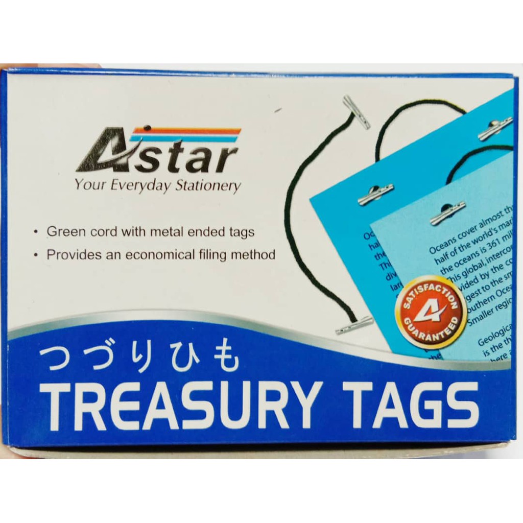 Astar Treasury Tags Your Everyday Stationery Shopee Malaysia